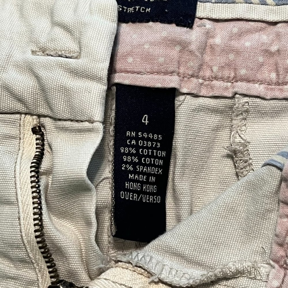 Y2K American Eagle Khaki Stretch Mini Skirt - Size 4 - CB23010 - Picture 3 of 4